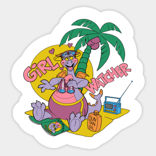 girl watcher Sticker